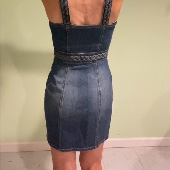 Ramy Brook Denim Mini Dress with Zipper - Picture 9 of 9